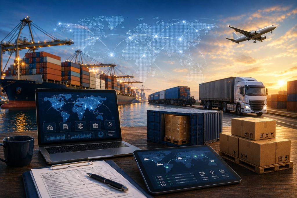 Commercial Trade Facilitation Hero Stock Asset