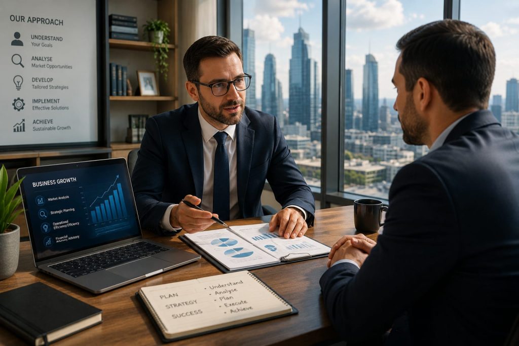 Business Consultation Hero Stock Asset